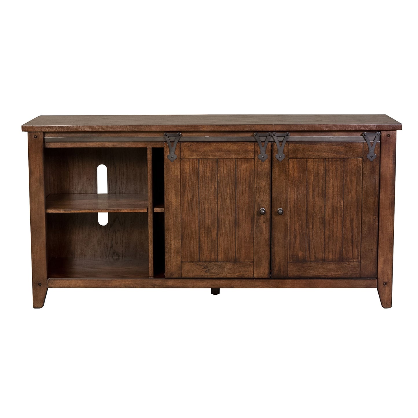 Lake House - TV Console - Rustic Brown