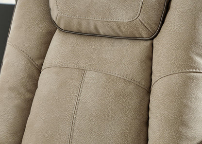 Next-gen - Sand - Pwr Rec Sofa With Adj Headrest