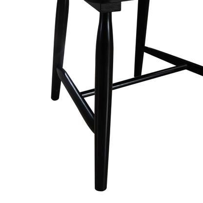 Capeside Cottage - Spindle Back Side Chair - Black (Rta)