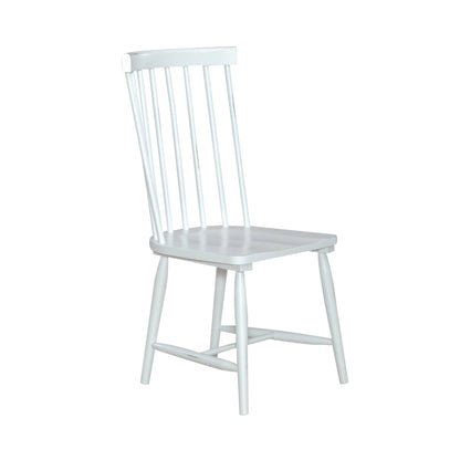 Capeside Cottage - Spindle Back Side Chair - White (Rta)