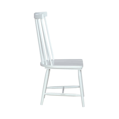 Capeside Cottage - Spindle Back Side Chair - White (Rta)