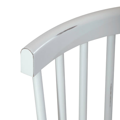 Capeside Cottage - Spindle Back Side Chair - White (Rta)