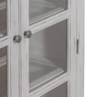 River Place - Curio Hutch - White