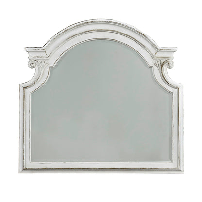 Magnolia Manor - Mirror - White
