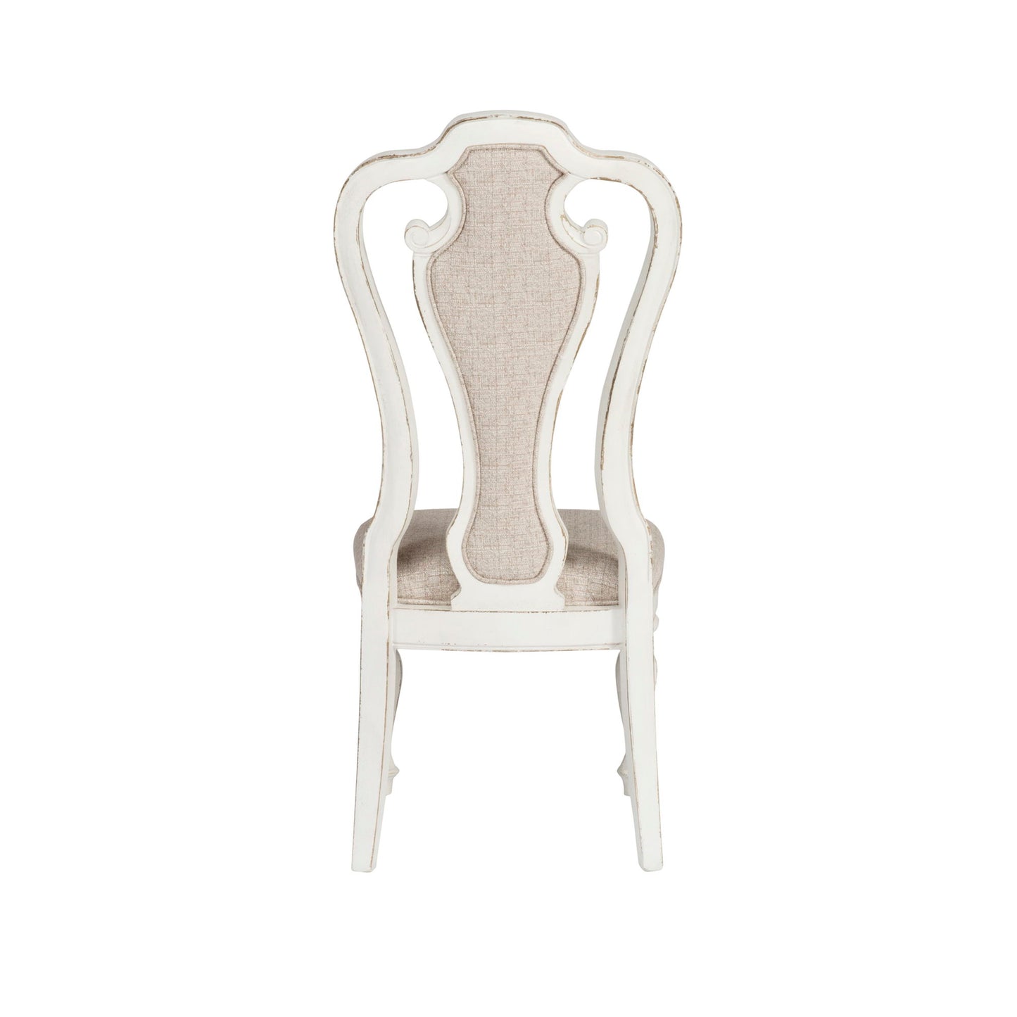 Magnolia Manor - Splat Back Upholstered Side Chair - White