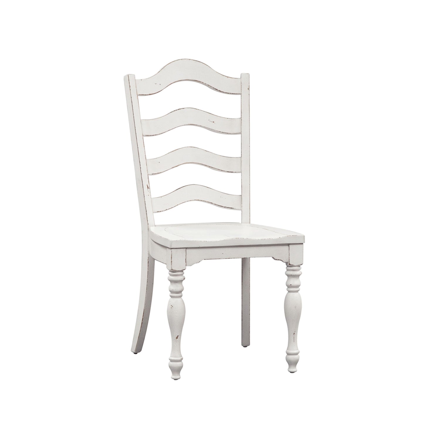 Magnolia Manor - 5 Piece Leg Table Set - White