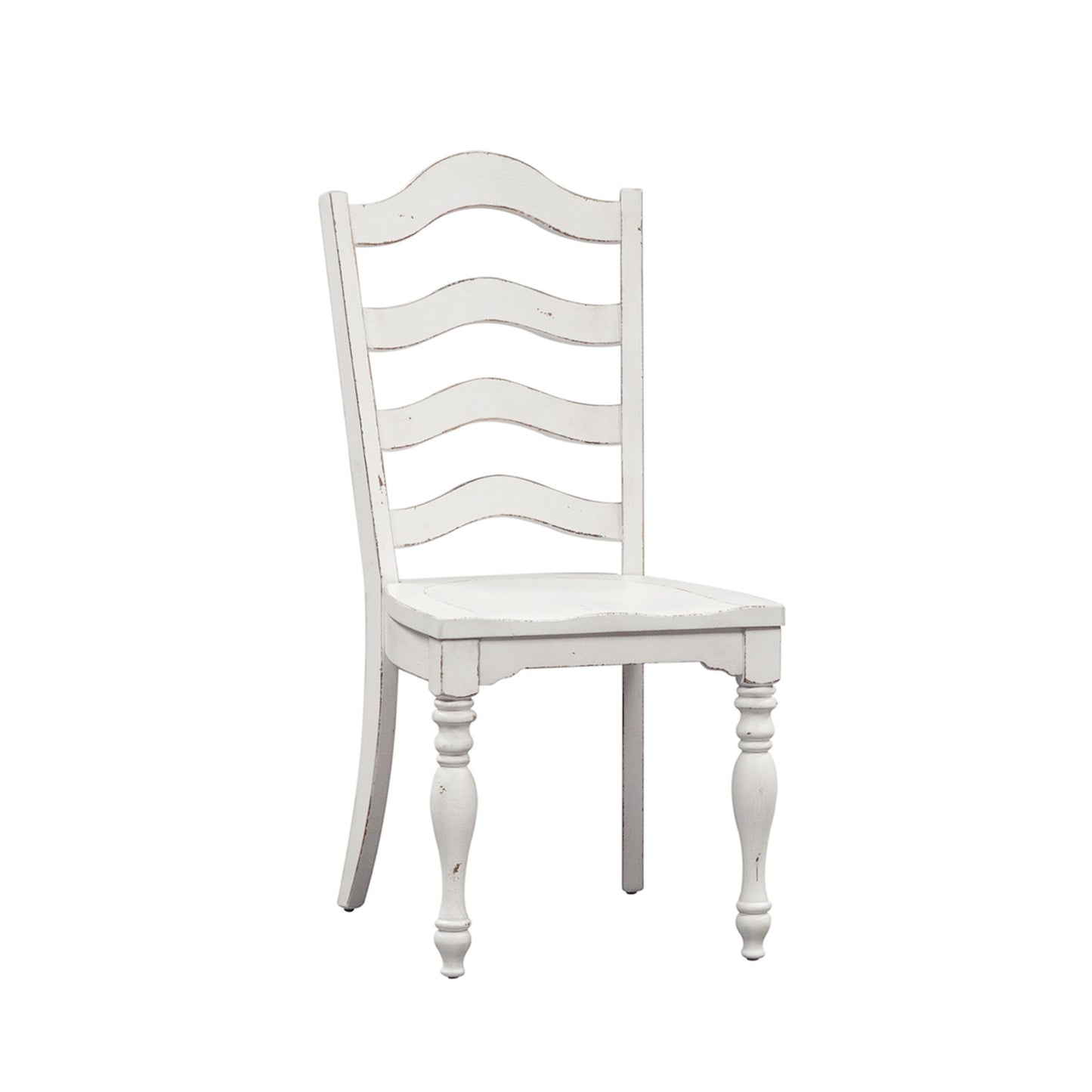 Magnolia Manor - 6 Piece Leg Table Set - White