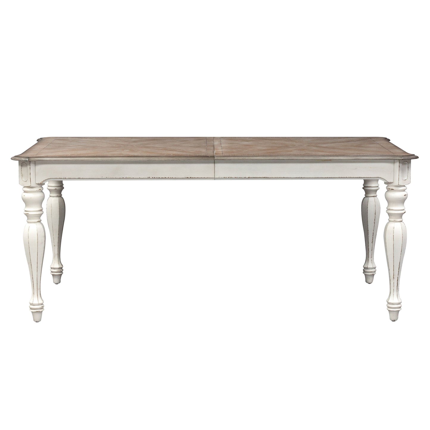 Magnolia Manor - Rectangular Leg Table - White