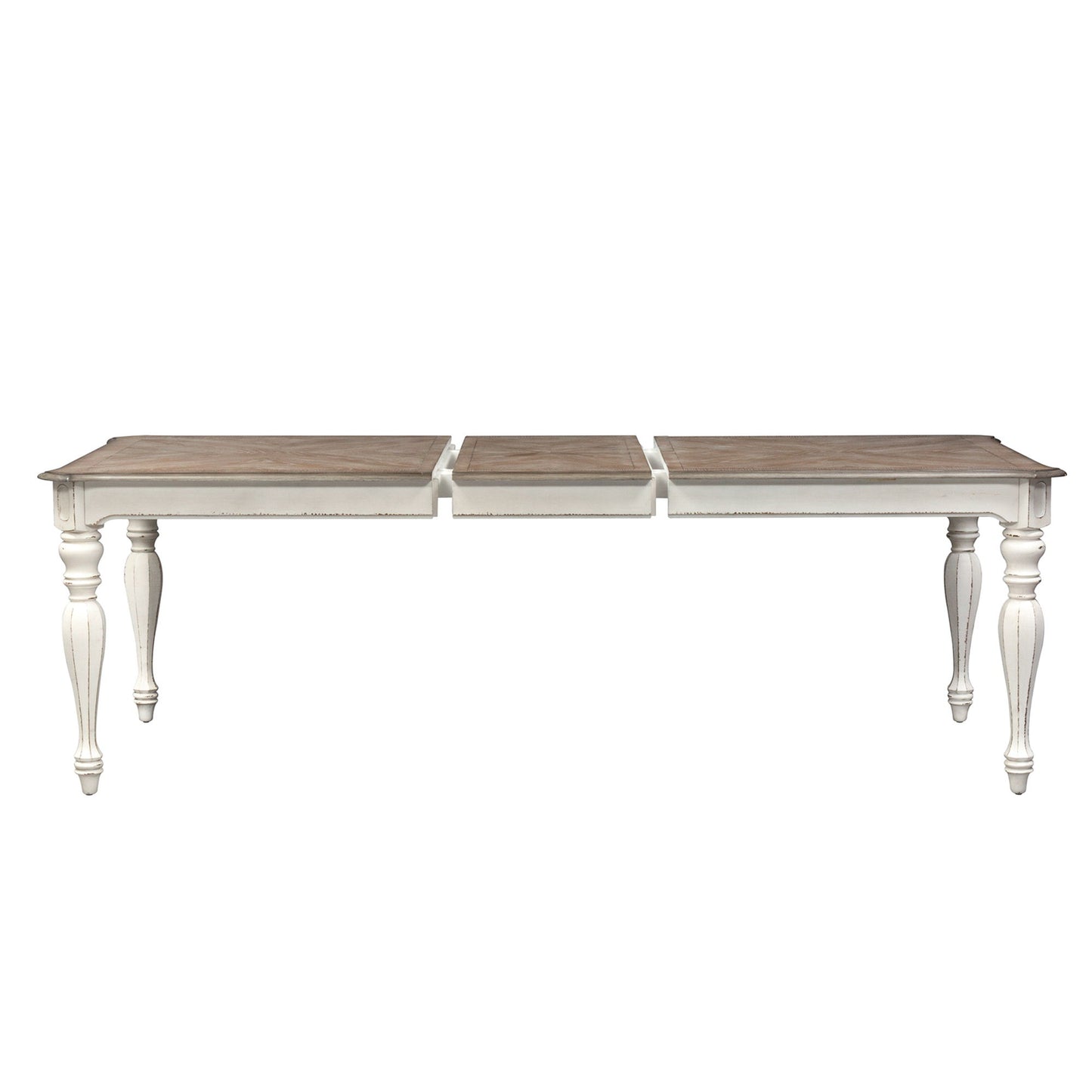 Magnolia Manor - Rectangular Leg Table - White