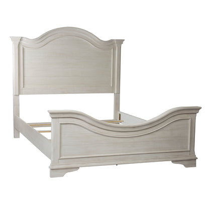 Bayside - California King Panel Bed - White