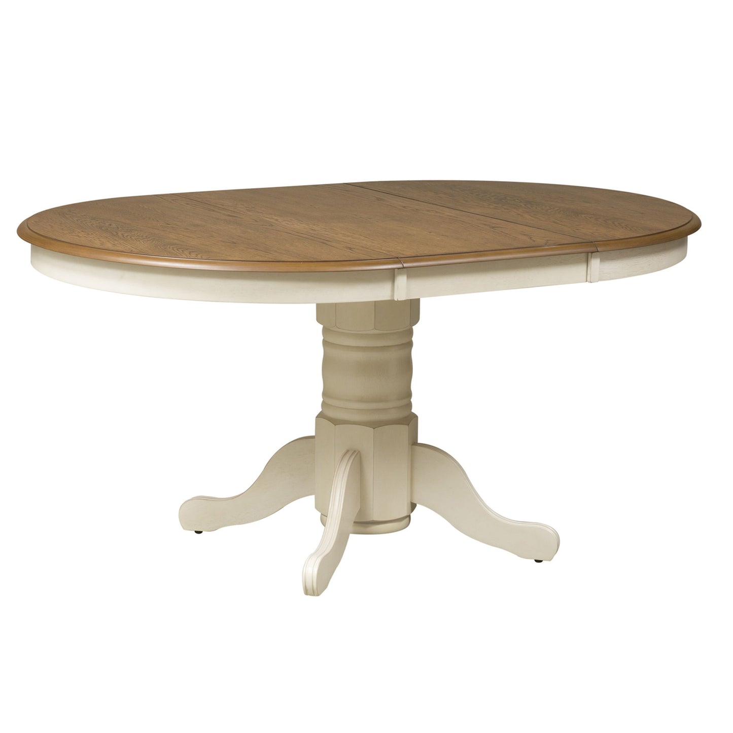 Springfield - 5 Piece Pedestal Table Set - White