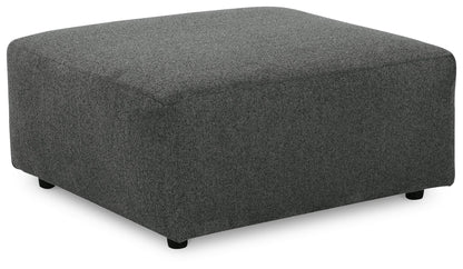 Edenfield - Charcoal - Oversized Accent Ottoman