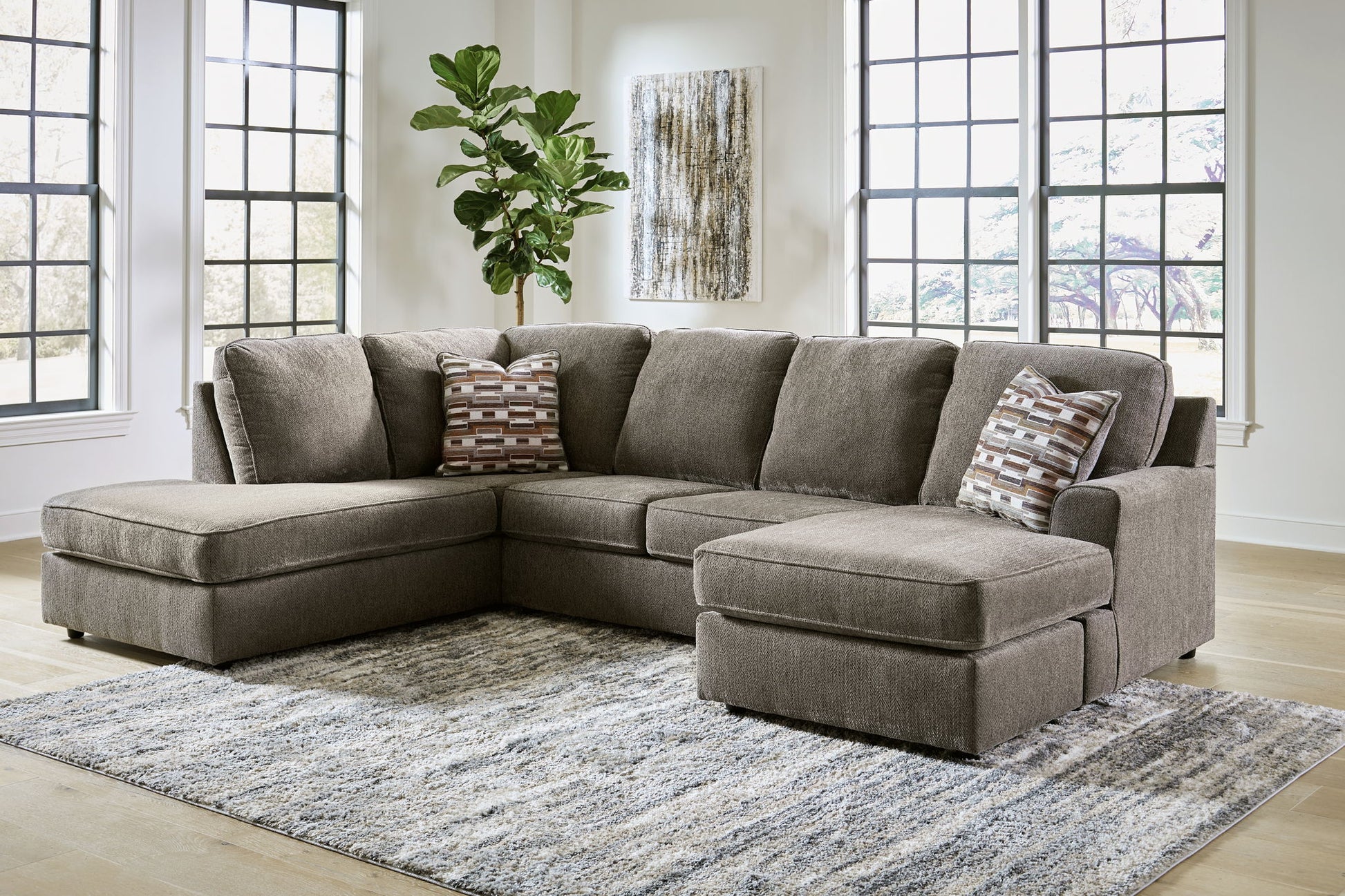 O'phannon Putty Left Arm Facing Corner Chaise Pc Sectional