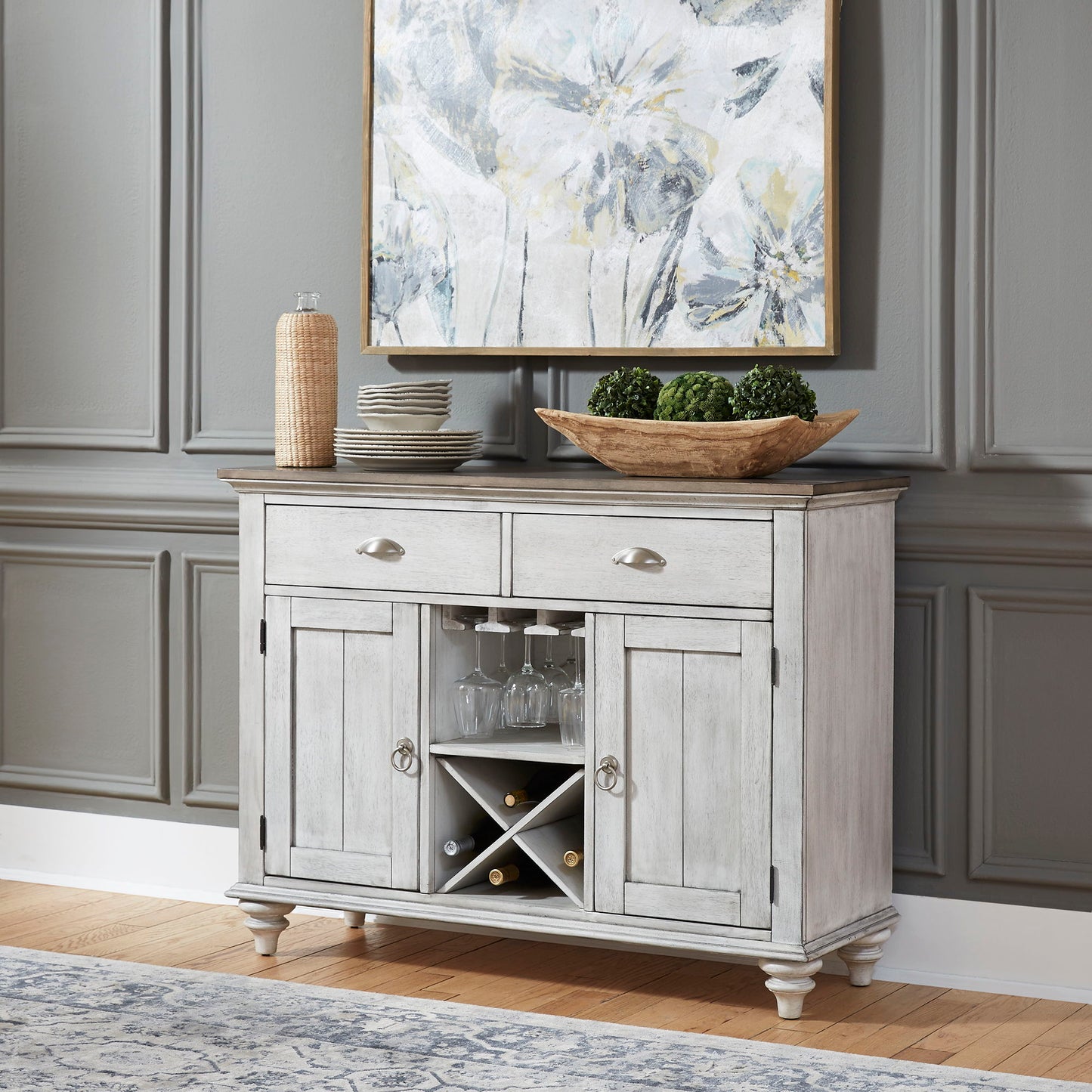 Ocean Isle - Buffet - Antique White