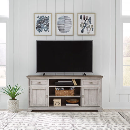 Ocean Isle - 64" Entertainment Tv Stand - Beige