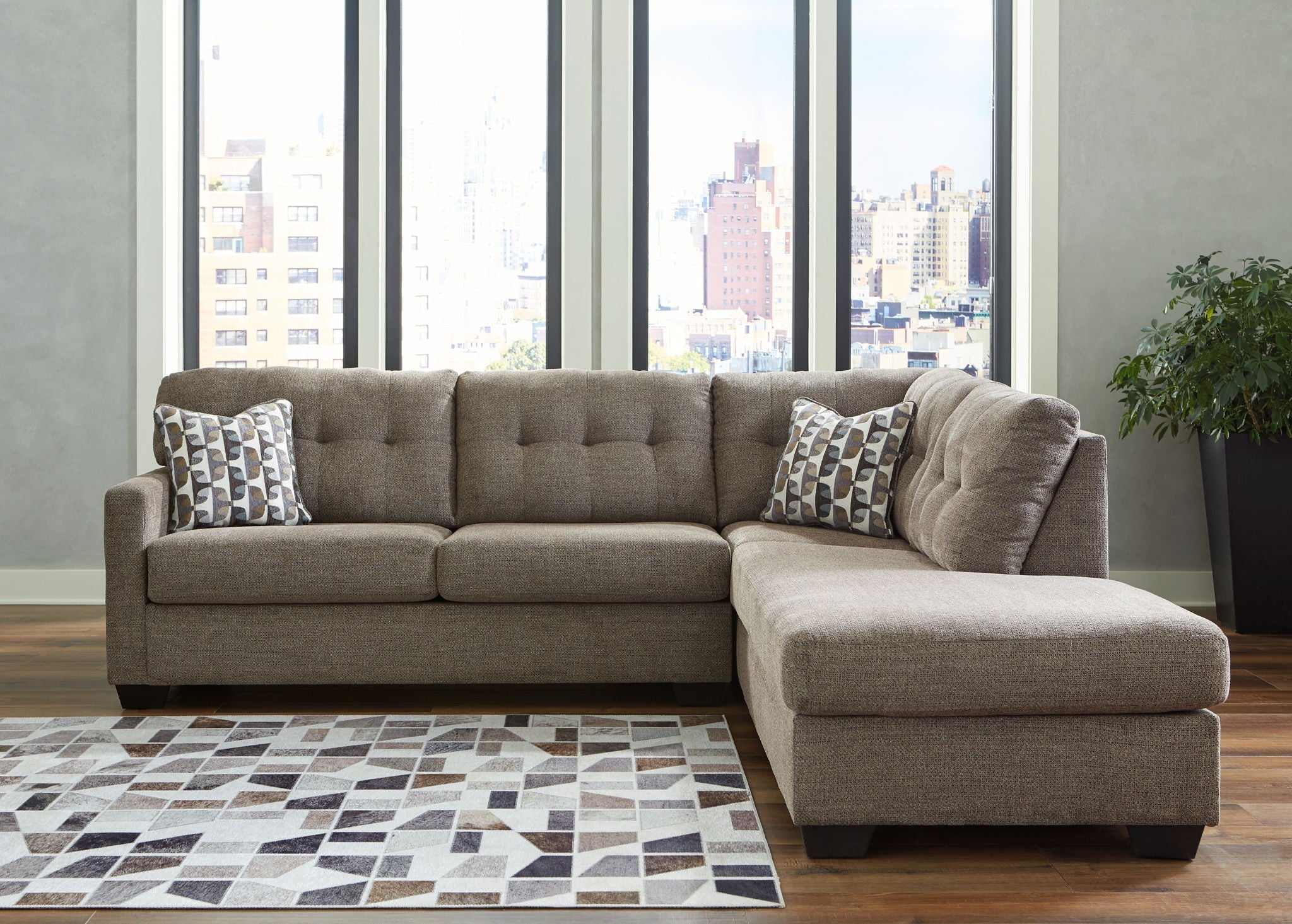 Pasadena raf chaise grey discount