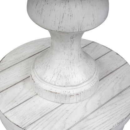 Sedona - Round End Table - White