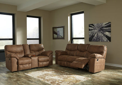 Boxberg - Light Brown - Reclining Sofa