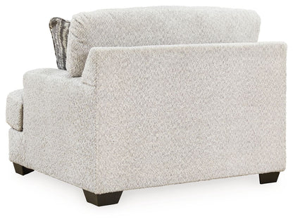 Brebryan - Flannel - Chair And A Half, Ottoman