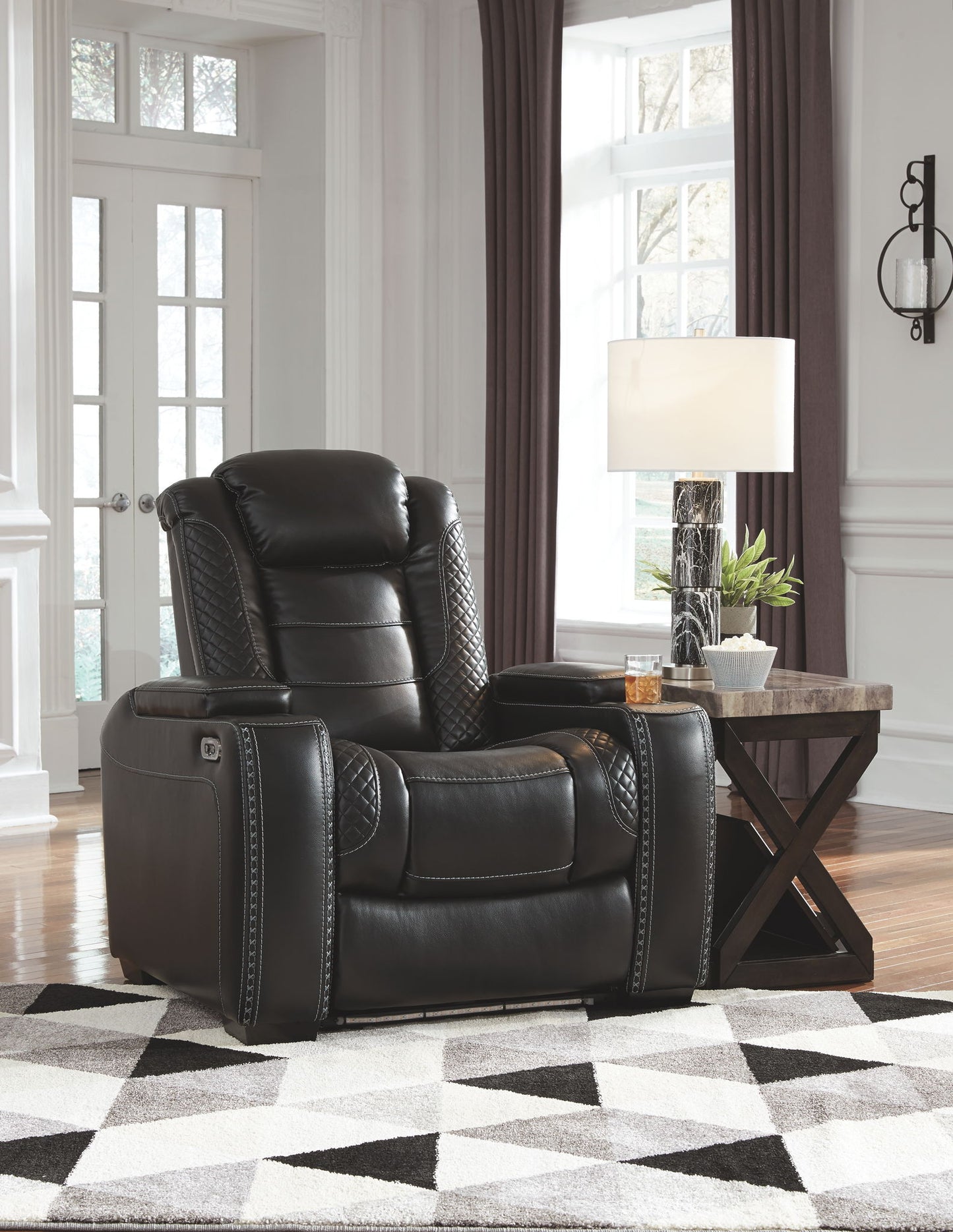 Party - Midnight - Pwr Recliner/Adj Headrest