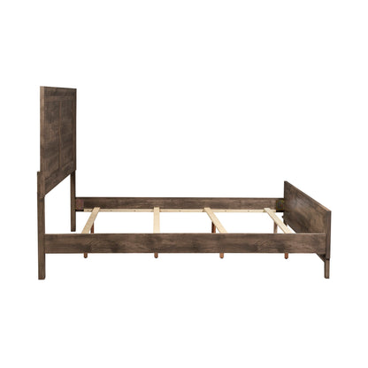 Ridgecrest - King Panel Bed - Light Brown