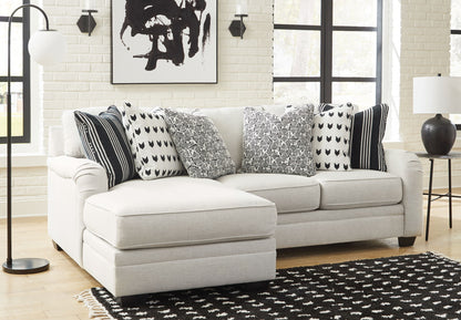 Huntsworth - Dove Gray - 2-Piece Sectional With Laf Corner Chaise