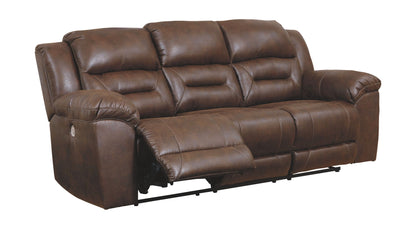 Stoneland - Chocolate - Reclining Power Sofa