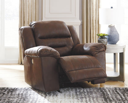 Stoneland - Chocolate - Power Rocker Recliner