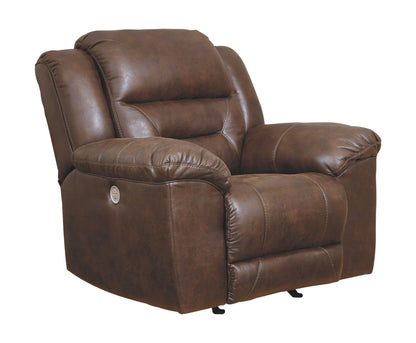 Stoneland - Chocolate - Power Rocker Recliner