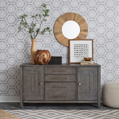 Modern Farmhouse - Credenza - Gray