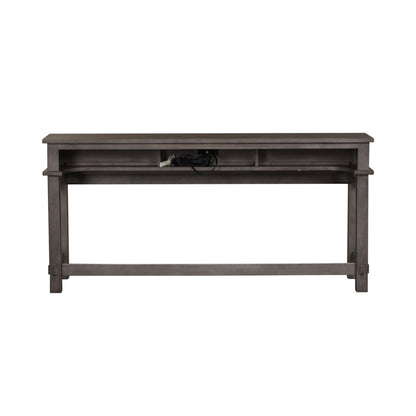 Modern Farmhouse - Console Bar Table - Gray