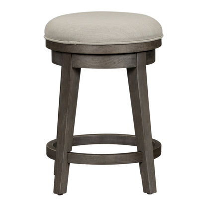 Modern Farmhouse - Console Swivel Stool - Gray