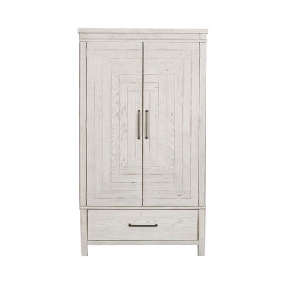 Modern Farmhouse - Armoire - White