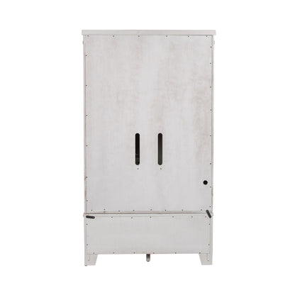 Modern Farmhouse - Armoire - White