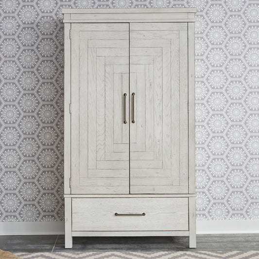 Modern Farmhouse - Armoire - White