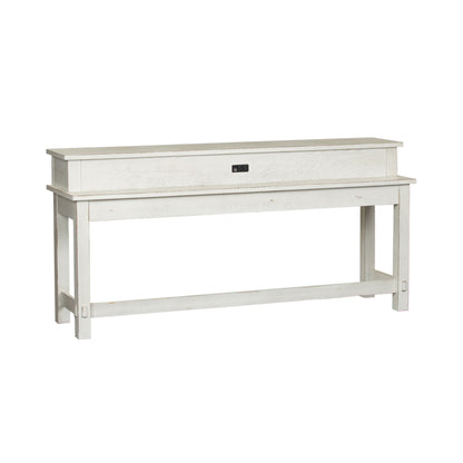 Modern Farmhouse - Console Bar Table - White