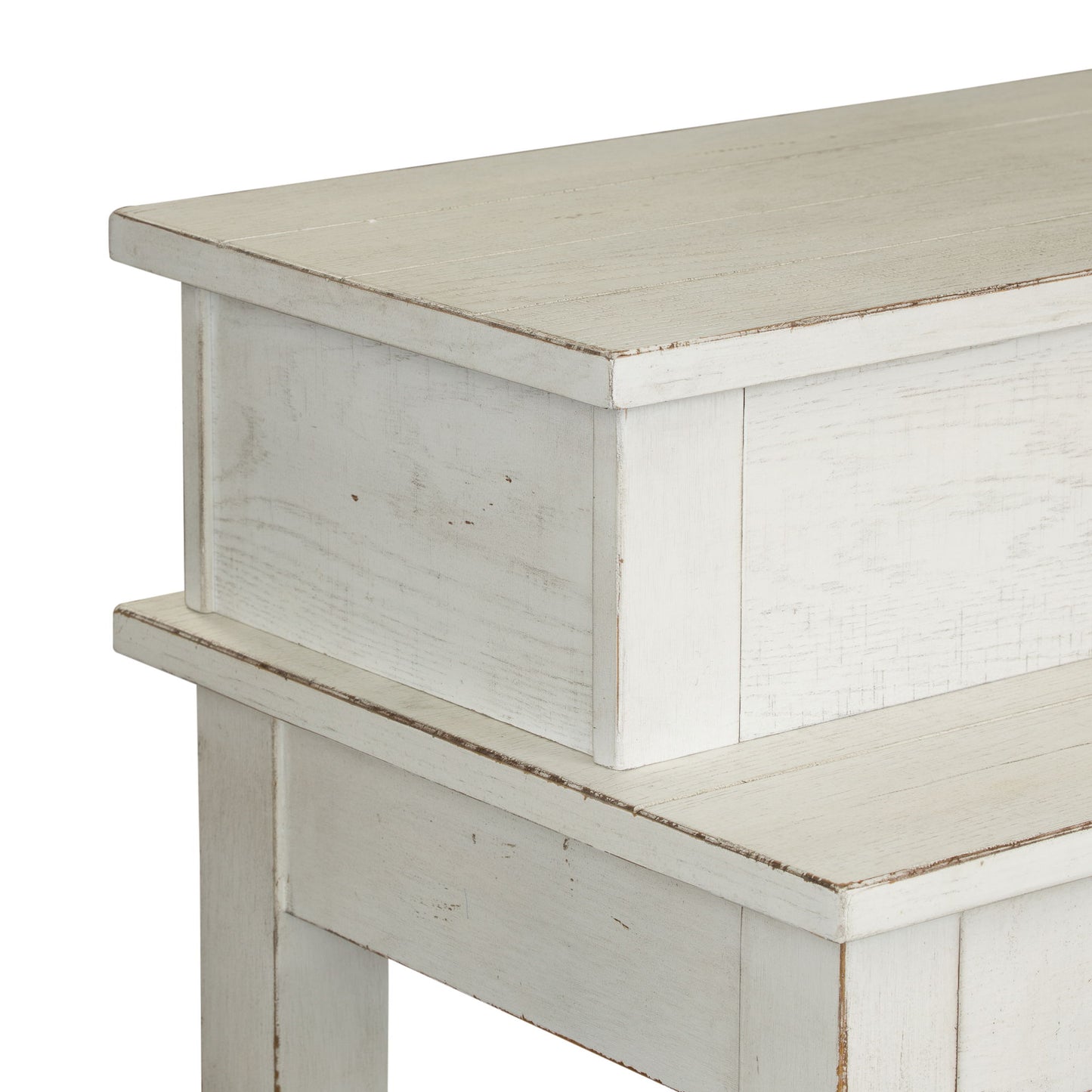 Modern Farmhouse - Console Bar Table - White