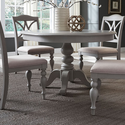 Summer House - Pedestal Table - Gray