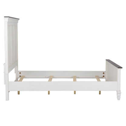 Allyson Park - Queen Panel Bed - White