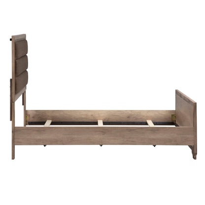 Sun Valley - Twin Upholstered Bed - Light Brown