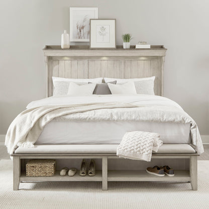 Ivy Hollow - King Mantle Storage Bed