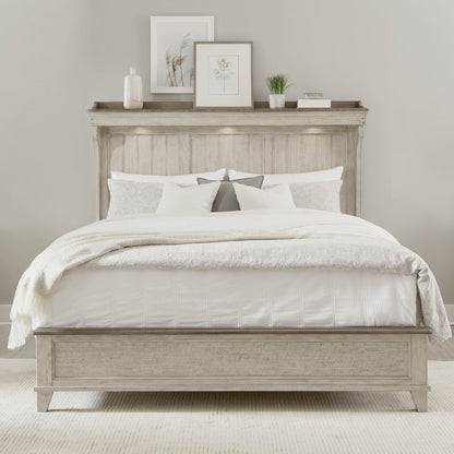 Ivy Hollow - Queen Mantle Bed - White