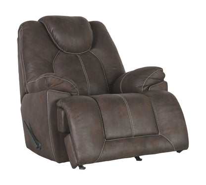 Warrior - Coffee - Rocker Recliner