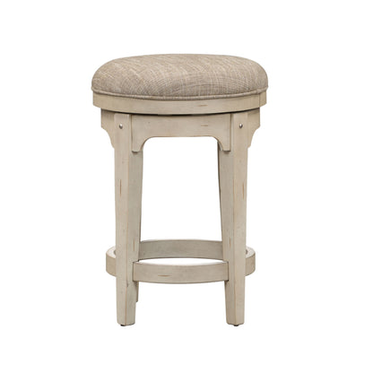 Morgan Creek - 4 Piece Console Set (1-Console 3-Stools) - White