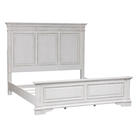 Abbey Park - California King Panel Bed - White