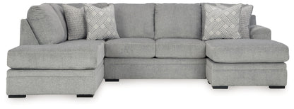 Casselbury - Cement - 2-Piece Sectional With Laf Corner Chaise