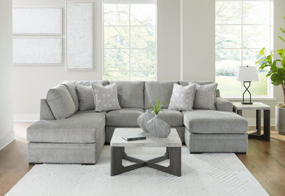 Casselbury - Cement - 2-Piece Sectional With Laf Corner Chaise