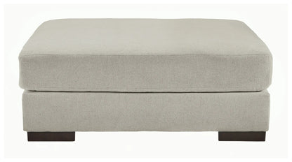 Artsie - Ash - Oversized Accent Ottoman