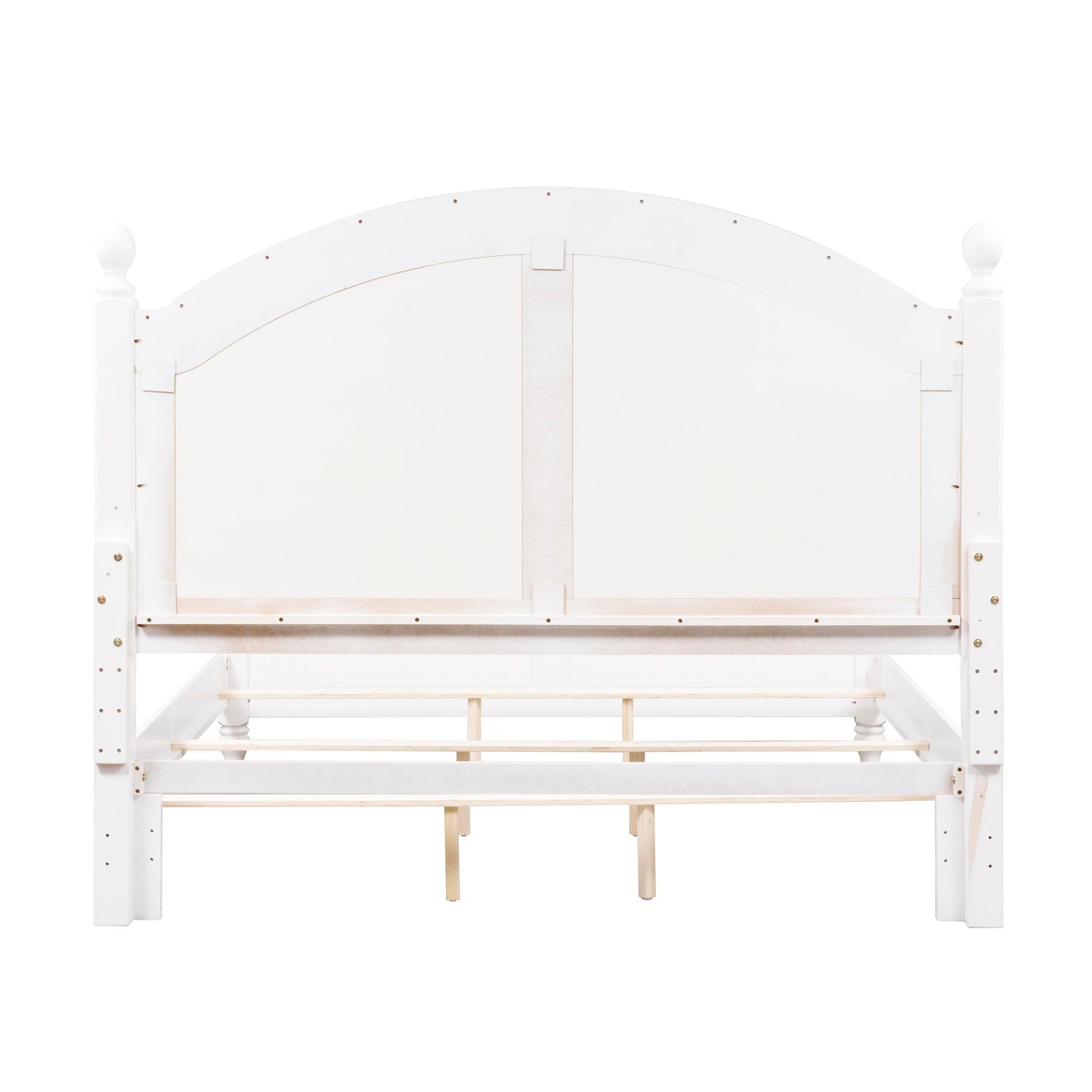 Summer House - King Poster Bed - White