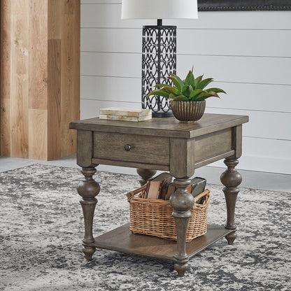 Americana Farmhouse - Drawer End Table